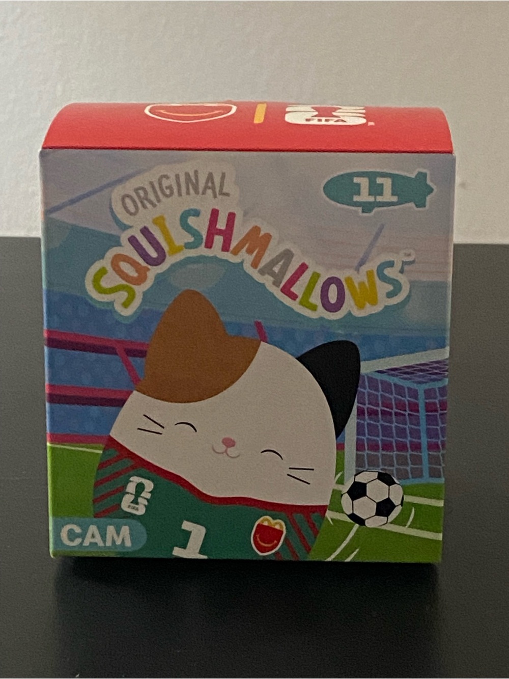 2026 McDonald’s FIFA World Cup Squishmallow Happy Meal Toy #11 Cam